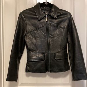Lamb skin Leather Jacket